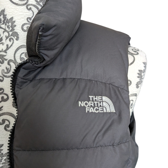 The North Face Nuptse Vest Puffer Gorpcore Granola Women Hiking Nylon Black Down - Picture 5 of 16